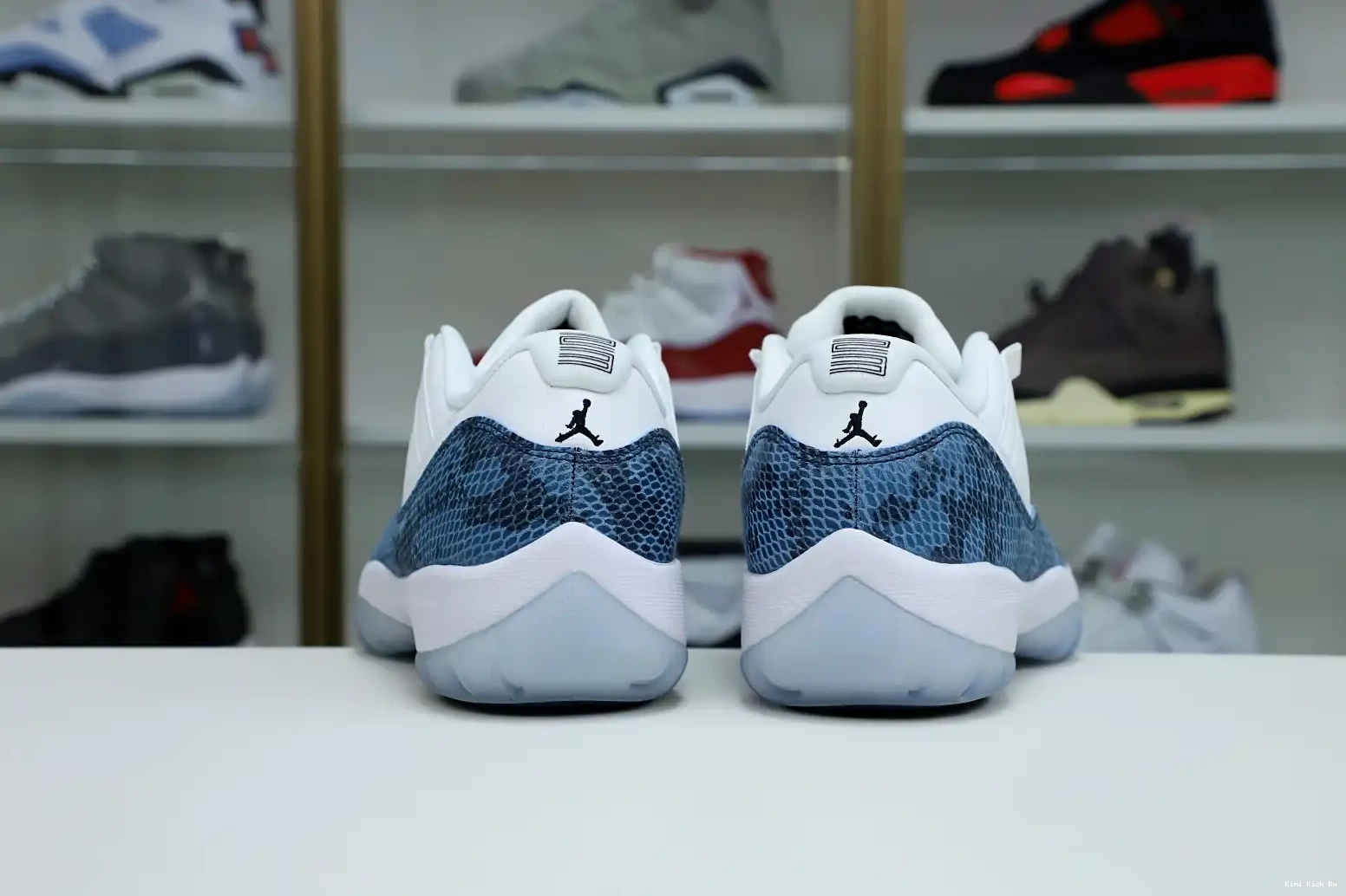 Air Jordan Jordan snakeskin” “navy 11 Kimikick 0722